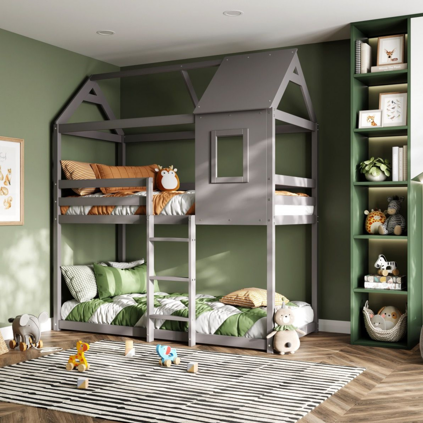 Flair Hideaway Wooden Bunk Bed