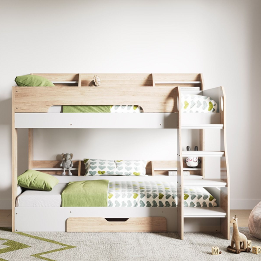 Flair Furnishings Flick Bunk Bed - Oak