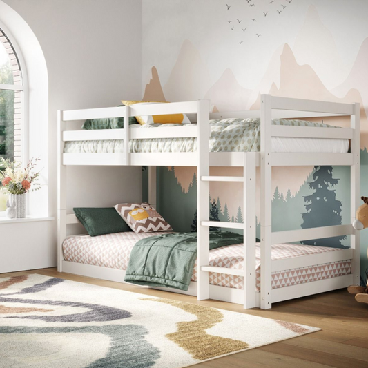 Flair Shasha Low Shorty Wooden Bunk Bed