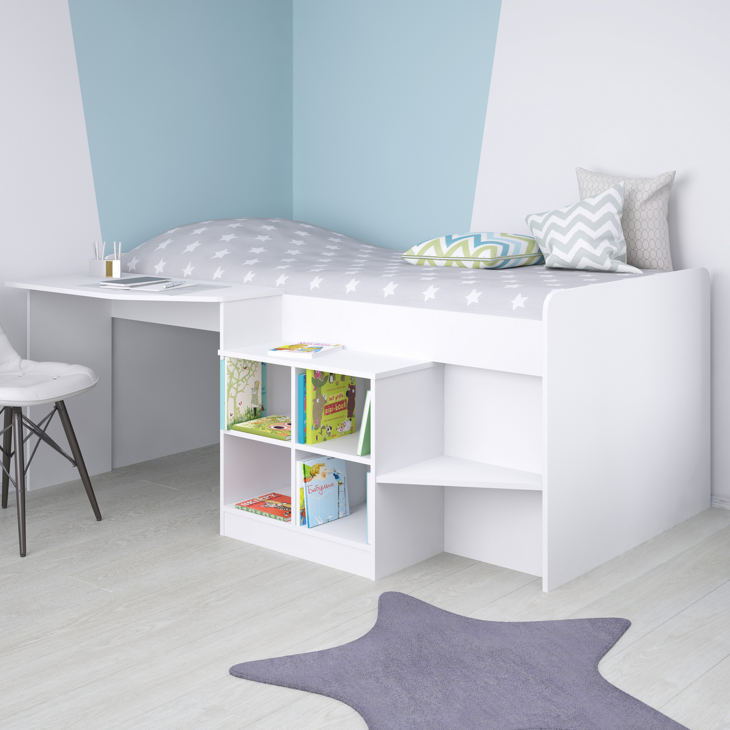 Kidsaw Pilot Cabin Bed - White