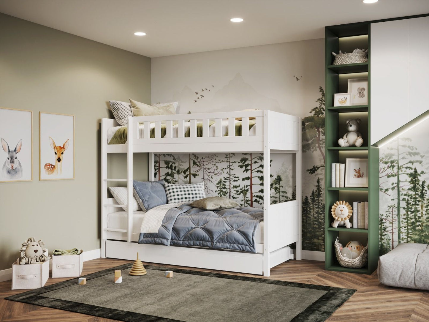 Flair Bea Wooden Bunk Bed