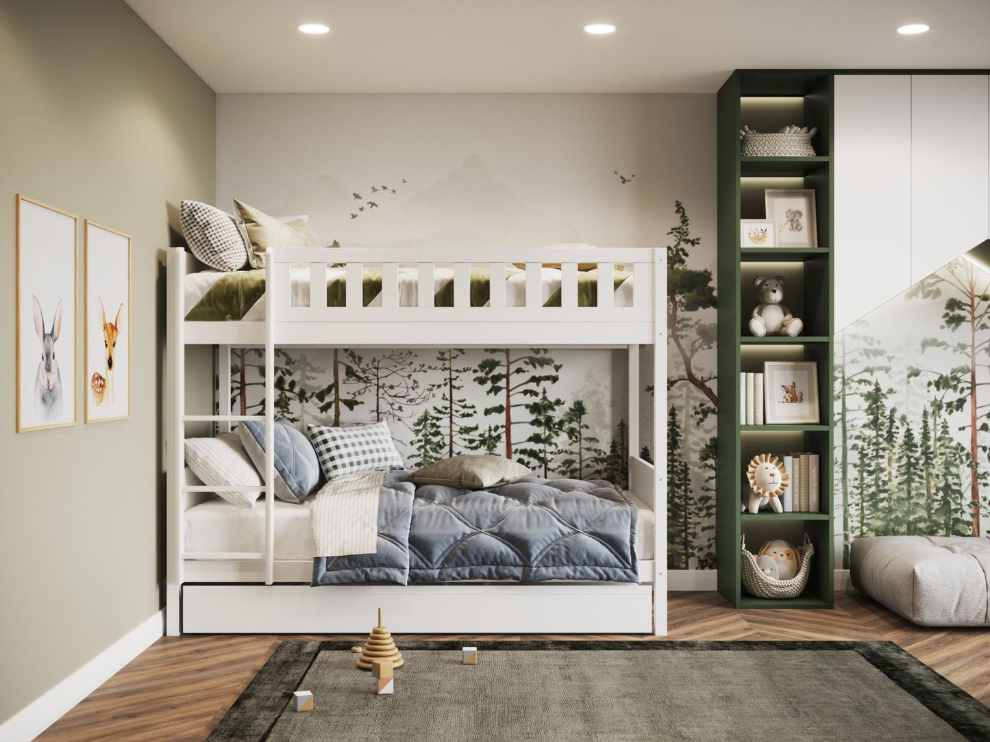 Flair Bea Wooden Bunk Bed