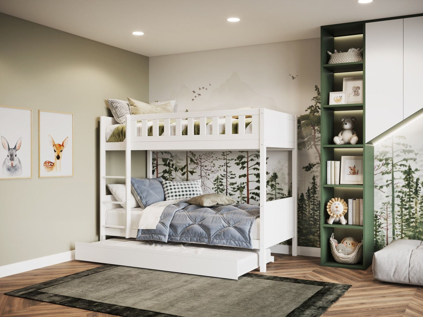 Flair Bea Wooden Bunk Bed