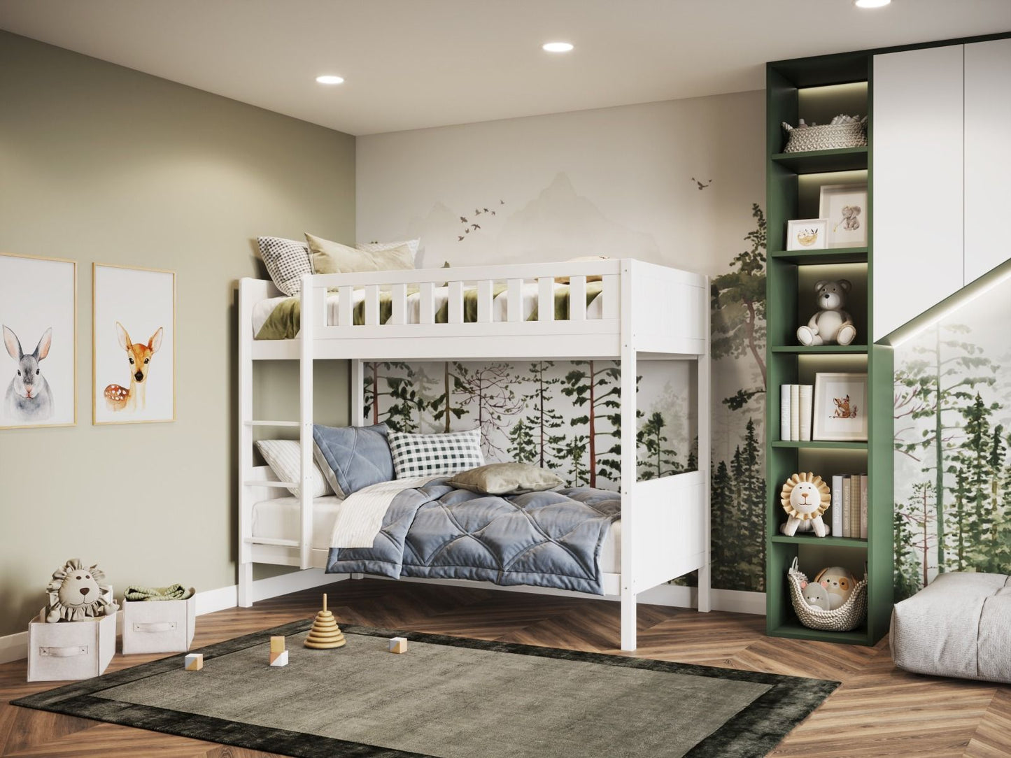 Flair Bea Wooden Bunk Bed