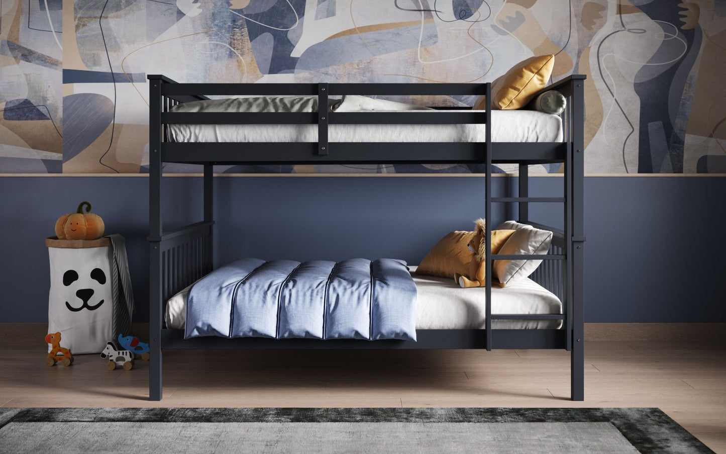 Flair Tetrad Detachable Small Double Bunk Bed