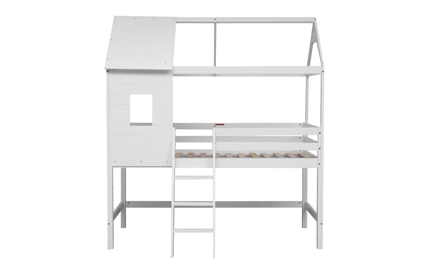 Flair White Wooden Hideaway Treehouse Midsleeper