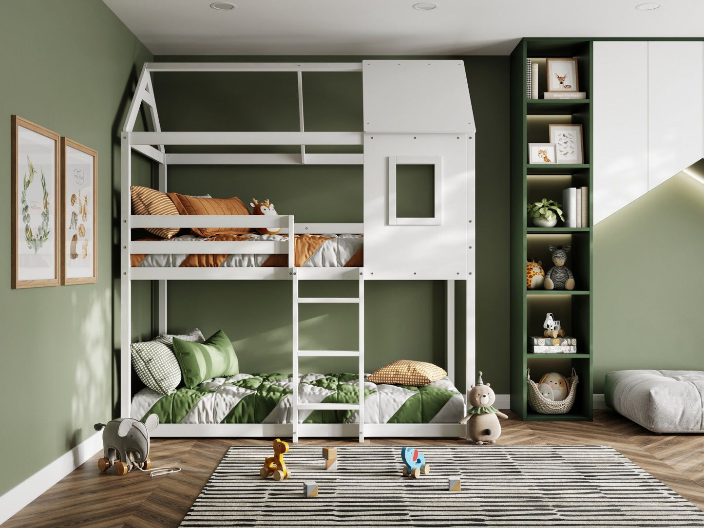 Flair Hideaway Wooden Bunk Bed