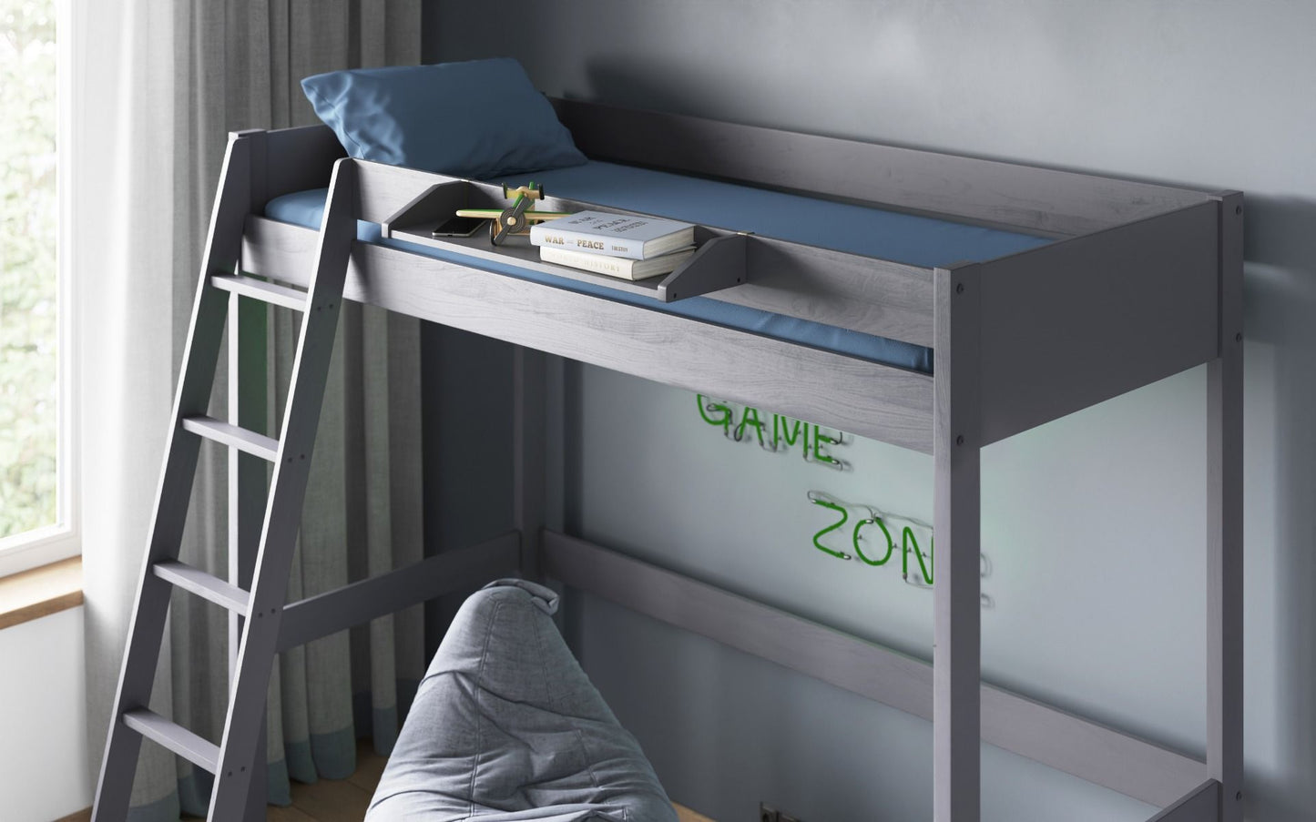 Noomi Tera Solid Wood Highsleeper Frame(FSC-CERTIFIED)