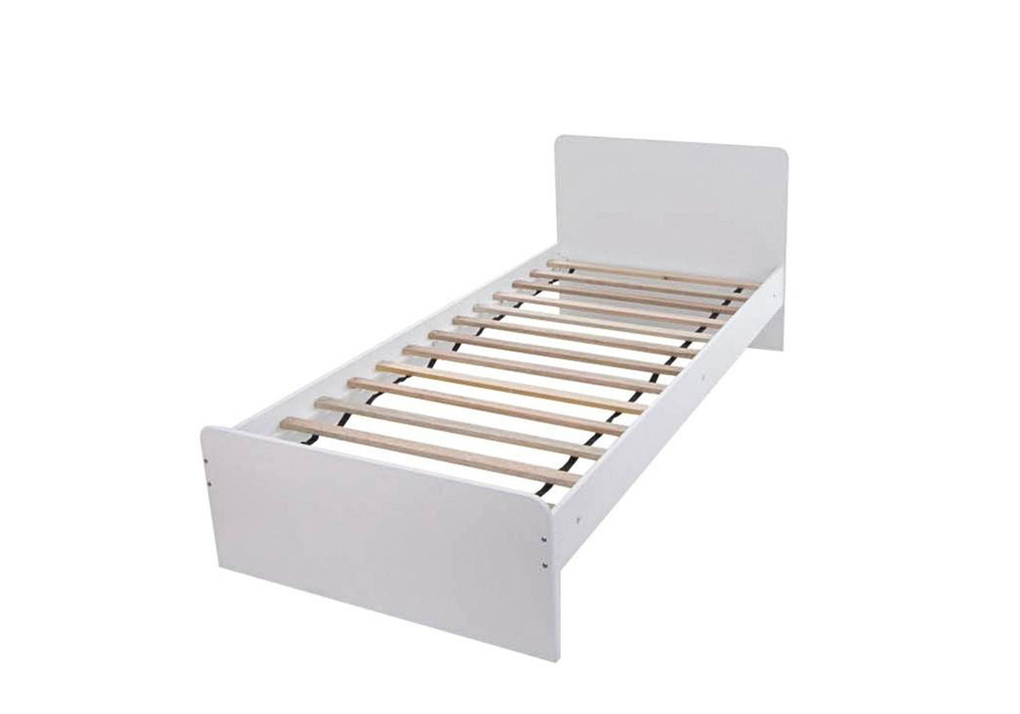 Flair Wizard Single Bed Frame - White