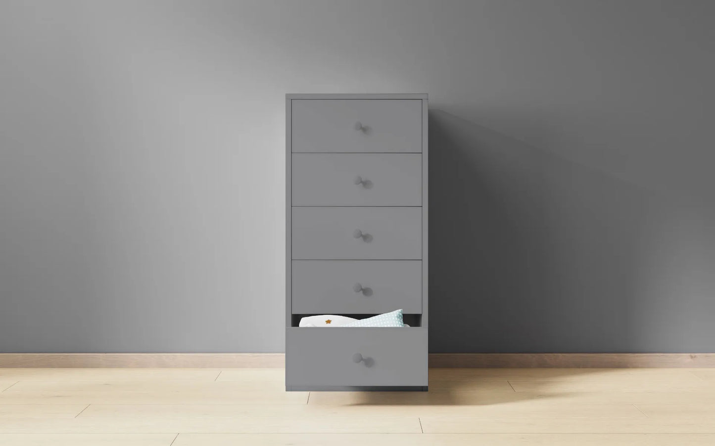 Flair Stepaside Staircase High Sleeper Frame - Grey